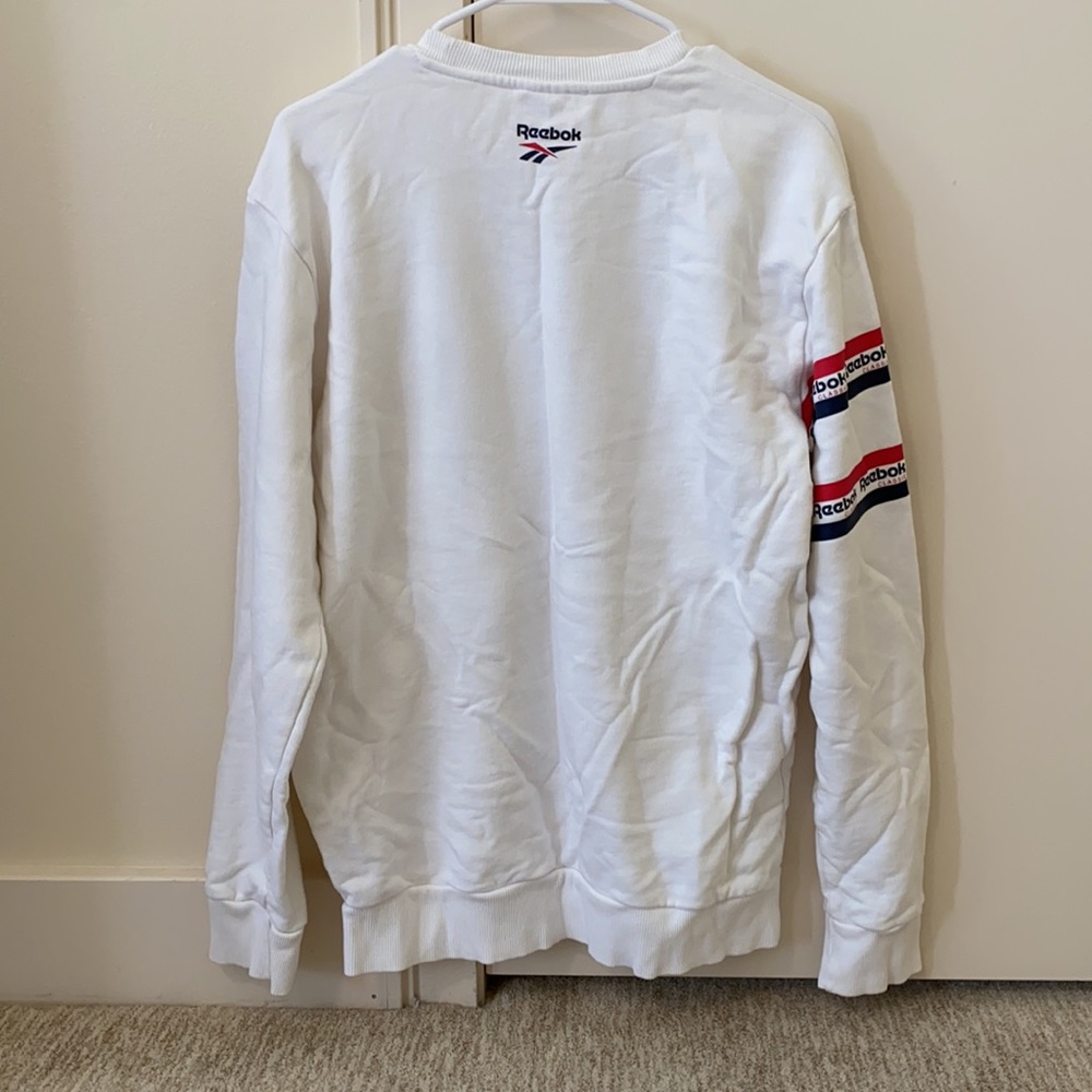 White Reebok Crewneck - Picture 2 of 4